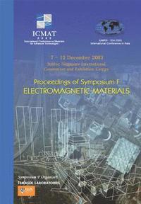 bokomslag Electromagnetic Materials - Proceedings Of The Symposium F