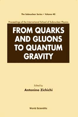 bokomslag From Quarks And Gluons To Quantum Gravity - Proceedings Of The International School Of Subnuclear Physics