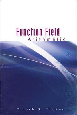 bokomslag Function Field Arithmetic