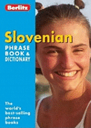 bokomslag Slovenian berlitz phrase book and dictio