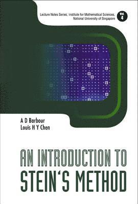 bokomslag Introduction To Stein's Method, An