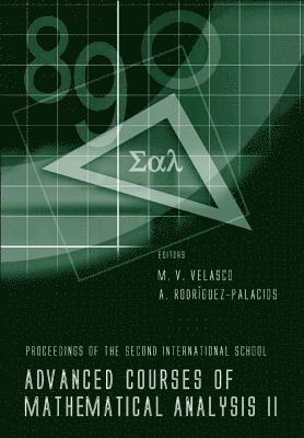VELASCO M V, M Victoria Velasco, Angel Rodriguez-palacios, Spain) Velasco, M Victoria (Univ De Granada, Spain) Rodriguez-palacios, Angel (Univ De Granada, M. Victoria Velasco, Angel Rodriguez-Palacios - Advanced Courses Of Mathematical Analysis Ii - Proceedings Of The Second International School, Inbunden