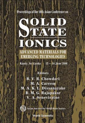 Solid State Ionics: Advanced Materials For Emerging Technologies - Proceedings Of The 10th Asian Conference 1