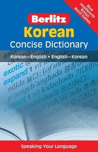 bokomslag Korean Concise Dictionary