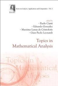 bokomslag Topics In Mathematical Analysis