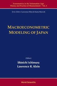 bokomslag Macroeconometric Modeling Of Japan