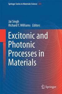 bokomslag Excitonic and Photonic Processes in Materials