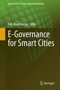 bokomslag E-Governance for Smart Cities