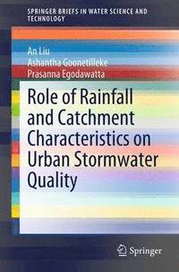 bokomslag Role of Rainfall and Catchment Characteristics on Urban Stormwater Quality