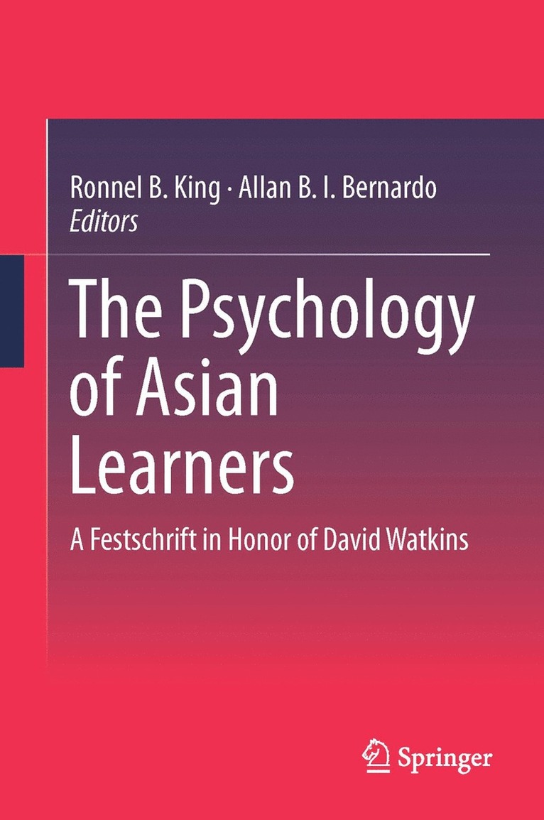 The Psychology of Asian Learners 1