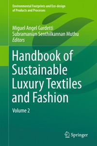 bokomslag Handbook of Sustainable Luxury Textiles and Fashion