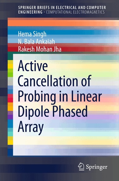 Hema Singh, N. Bala Ankaiah, Rakesh Mohan Jha - Active Cancellation of Probing in Linear Dipole Phased Array, Häftad