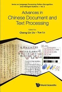 bokomslag Advances In Chinese Document And Text Processing