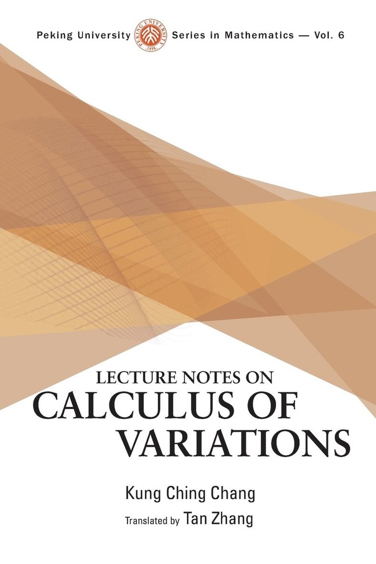 Lecture Notes On Calculus Of Variations 1