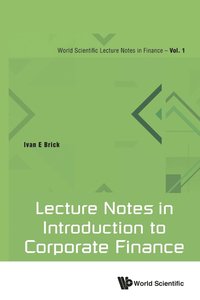 bokomslag Lecture Notes In Introduction To Corporate Finance