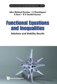 bokomslag Functional Equations And Inequalities: Solutions And Stability Results