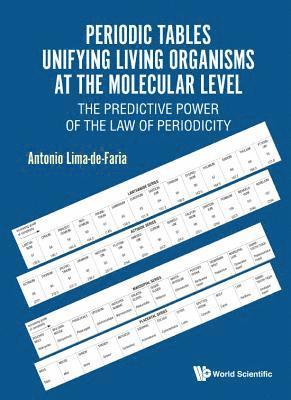 Periodic Tables Unifying Living Organisms At The Molecular Level: The Predictive Power Of The Law Of Periodicity 1