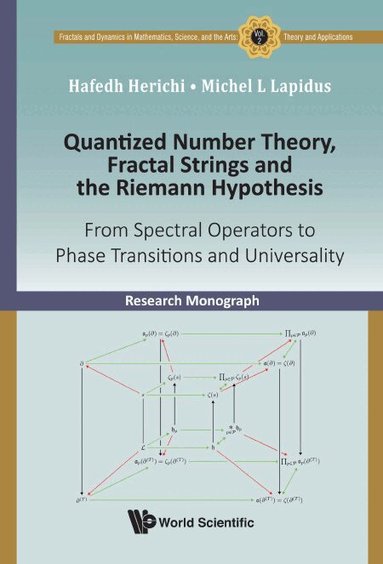 Hafedh Herichi, Michel L Lapidus - QUANTIZED NUMBER THEORY, FRACTAL STRINGS AND THE RIEMANN HYPOTHESIS: FROM SPECTRAL OPERATORS TO PHASE TRANSITIONS AND UNIVERSALITY, Inbunden