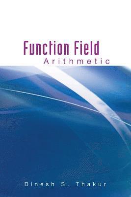 bokomslag Function Field Arithmetic