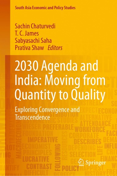 bokomslag 2030 Agenda and India: Moving from Quantity to Quality