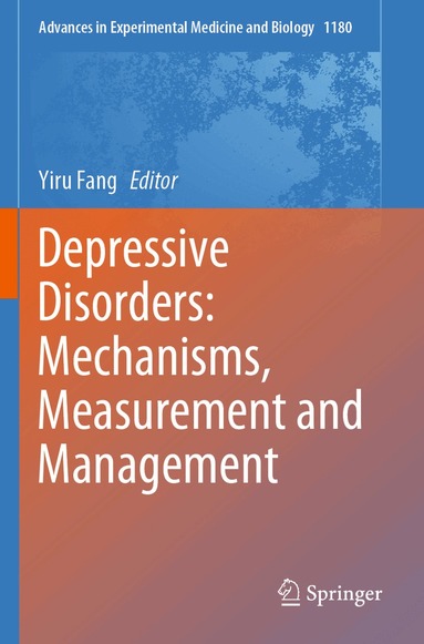 Yiru Fang - Depressive Disorders: Mechanisms, Measurement and Management, Häftad