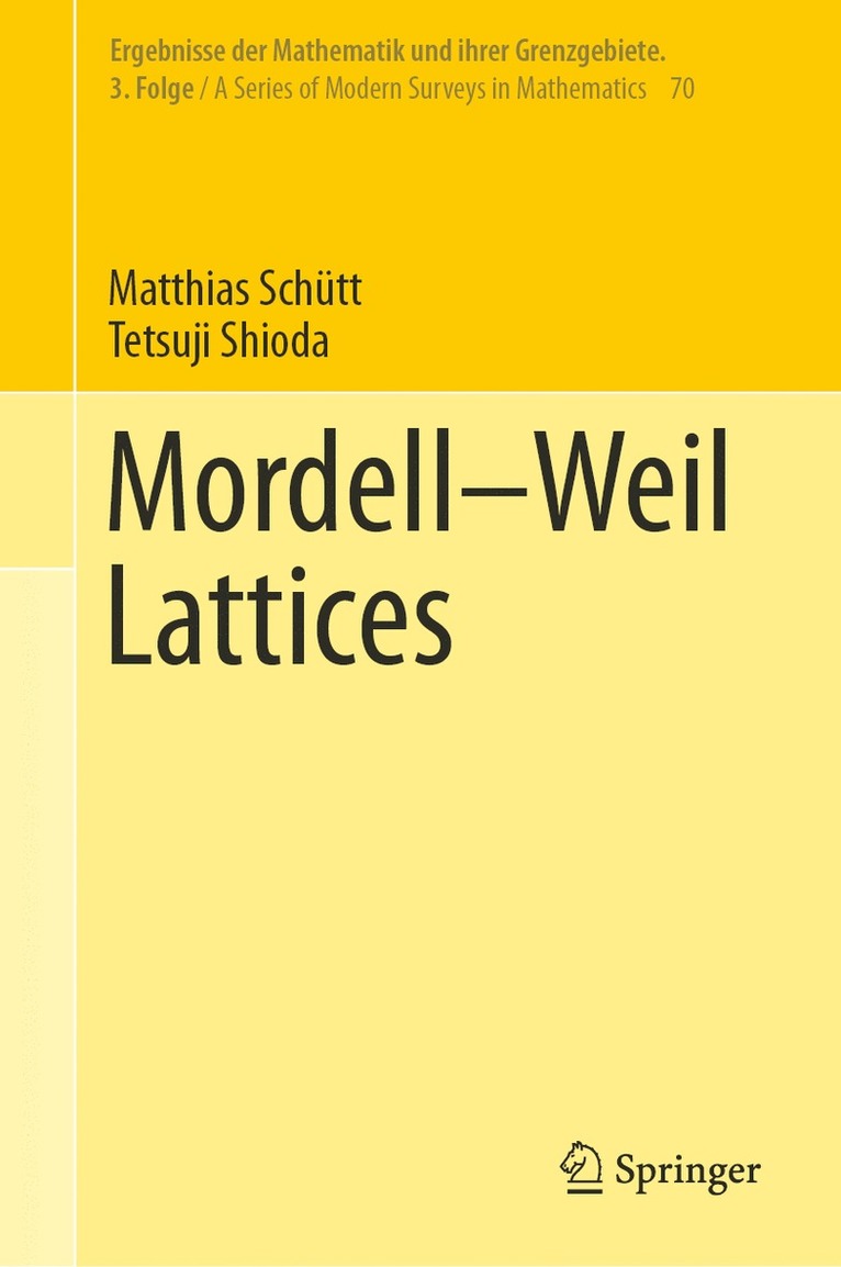 MordellWeil Lattices 1