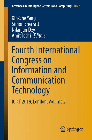 Xin-She Yang, Simon Sherratt, Nilanjan Dey, Amit Joshi - Fourth International Congress on Information and Communication Technology, Häftad