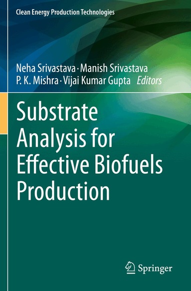 Neha Srivastava, Manish Srivastava, P. K. Mishra, Vijai Kumar Gupta - Substrate Analysis for Effective Biofuels Production, Häftad
