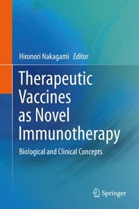 bokomslag Therapeutic Vaccines as Novel Immunotherapy