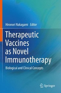 bokomslag Therapeutic Vaccines as Novel Immunotherapy