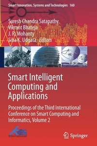 bokomslag Smart Intelligent Computing and Applications