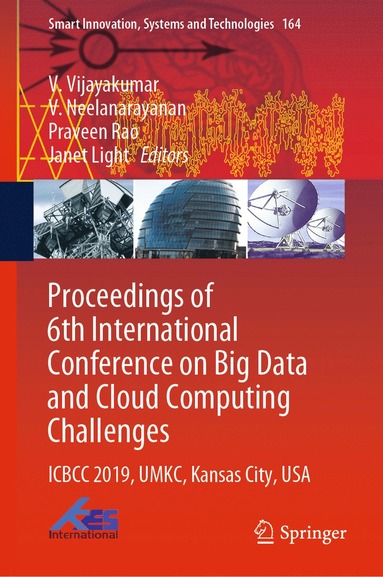 bokomslag Proceedings of 6th International Conference on Big Data and Cloud Computing Challenges