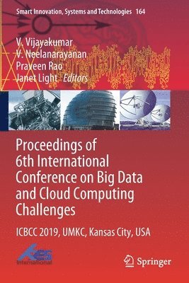Proceedings of 6th International Conference on Big Data and Cloud Computing Challenges 1