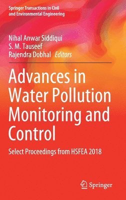 Advances in Water Pollution Monitoring and Control