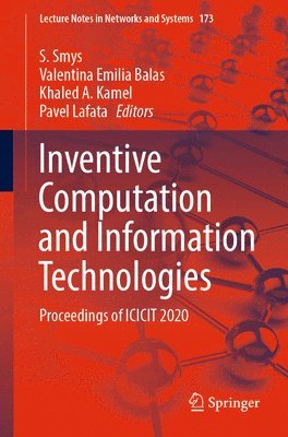 Inventive Computation and Information Technologies 1