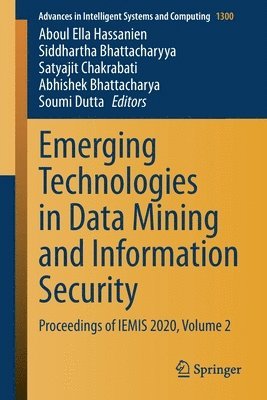 bokomslag Emerging Technologies in Data Mining and Information Security