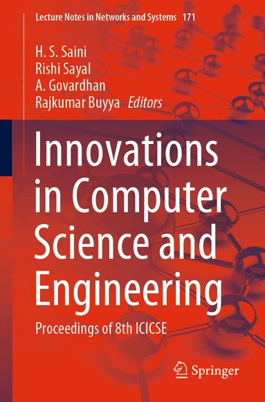 H. S. Saini, Rishi Sayal, A. Govardhan, Rajkumar Buyya - Innovations in Computer Science and Engineering, Häftad