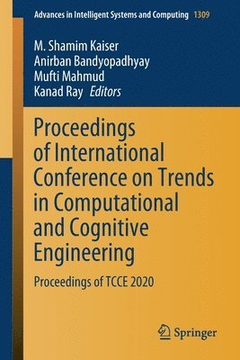 bokomslag Proceedings of International Conference on Trends in Computational and Cognitive Engineering