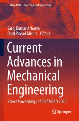 bokomslag Current Advances in Mechanical Engineering