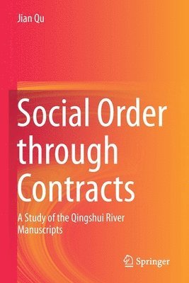 bokomslag Social Order through Contracts