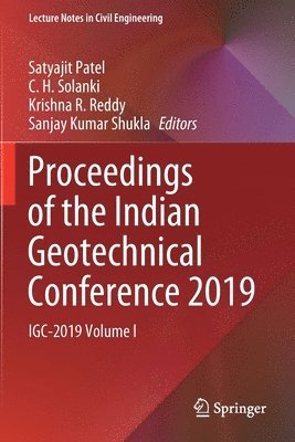 bokomslag Proceedings of the Indian Geotechnical Conference 2019