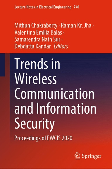 bokomslag Trends in Wireless Communication and Information Security