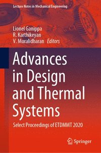 bokomslag Advances in Design and Thermal Systems