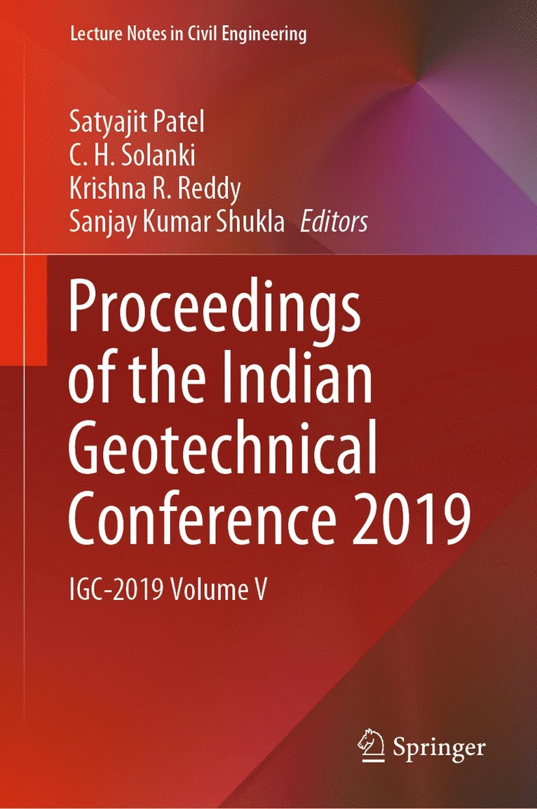 Proceedings of the Indian Geotechnical Conference 2019 1