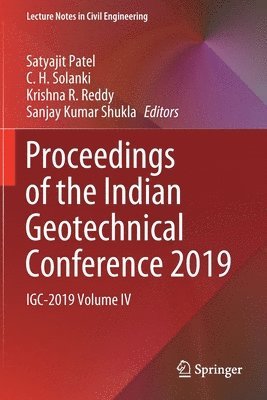 Proceedings of the Indian Geotechnical Conference 2019 1