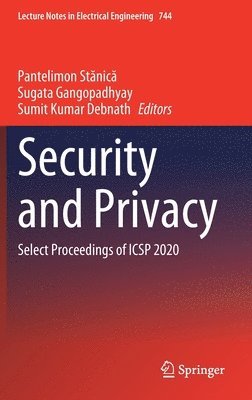 bokomslag Security and Privacy