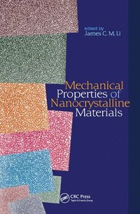 bokomslag Mechanical Properties of Nanocrystalline Materials