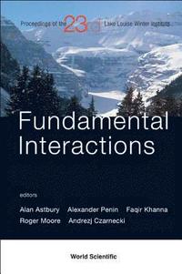 bokomslag Fundamental Interactions - Proceedings Of The 23rd Lake Louise Winter Institute 2008