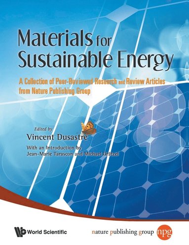 bokomslag Materials For Sustainable Energy: A Collection Of Peer-reviewed Research And Review Articles From Nature Publishing Group