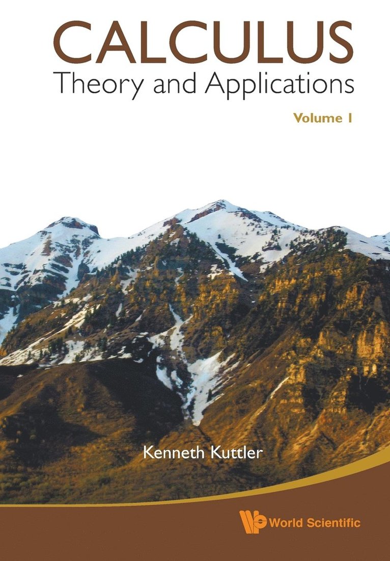 Calculus: Theory And Applications, Volume 1 1